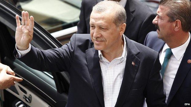 Turkish President Recep Tayyip Erdogan