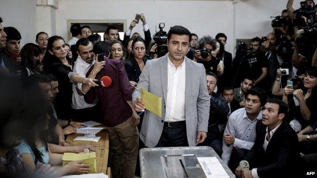 HDP co-chair Selahattin Demirtas