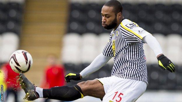 Yoann Arquin is leaving St Mirren