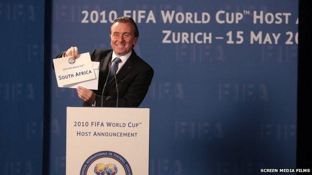 Tim Roth as Sepp Blatter