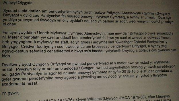 llythyr