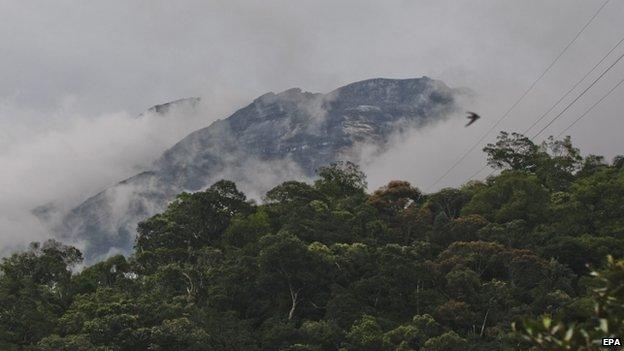 Mount Kinabalu in Malaysia