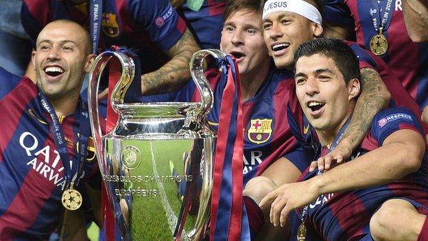 Barcelona win Champions League