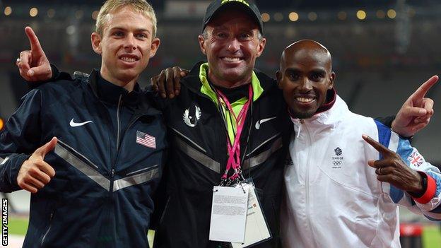 Galen Rupp, Alberto Salazar, Mo Farah