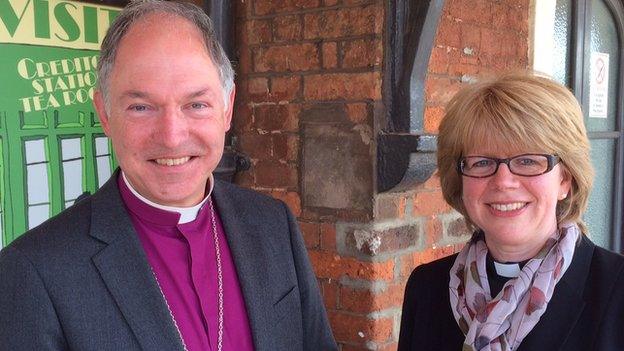 Rt Rev Robert Atwell & Rev Dame Sarah Mullally