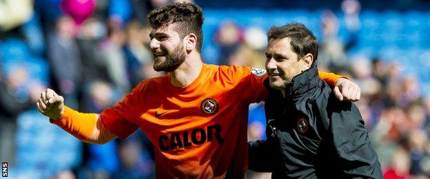 Nadir Ciftci and Jackie McNamara