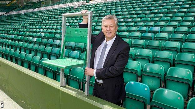 Celtic chief executive Peter Lawwell