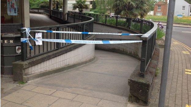 Police cordon