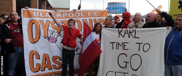 Blackpool protest