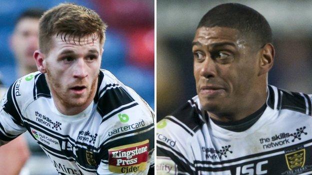 Marc Sneyd and Leon Pryce