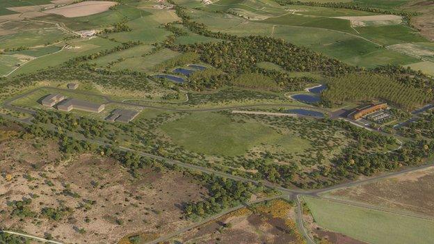 Proposed potash mine near Whitby