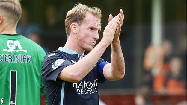 Dundee defender Gary Irvine