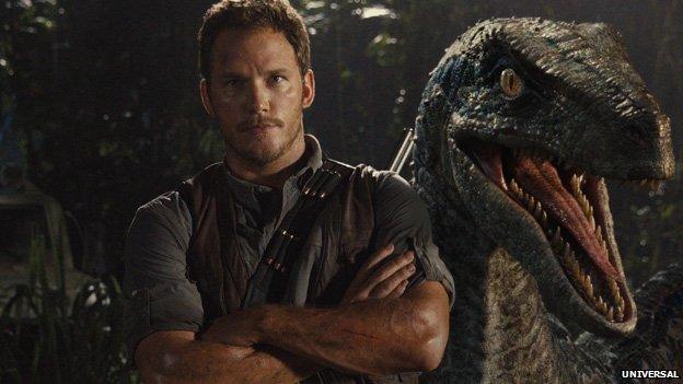 Chris Pratt in Jurassic World