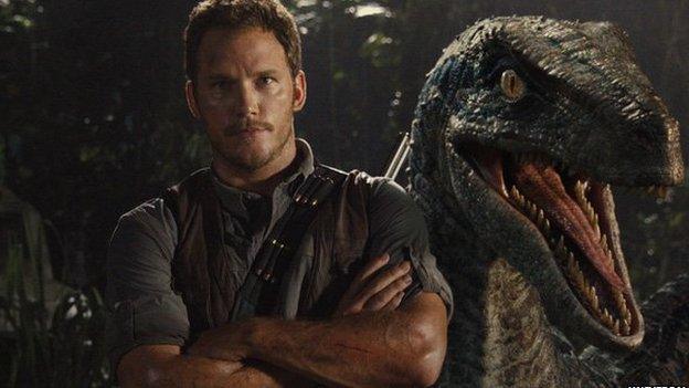 Chris Pratt in Jurassic World