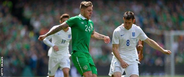 Jeff Hendrick and James Milner