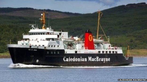 Caledonian MacBrayne vessel