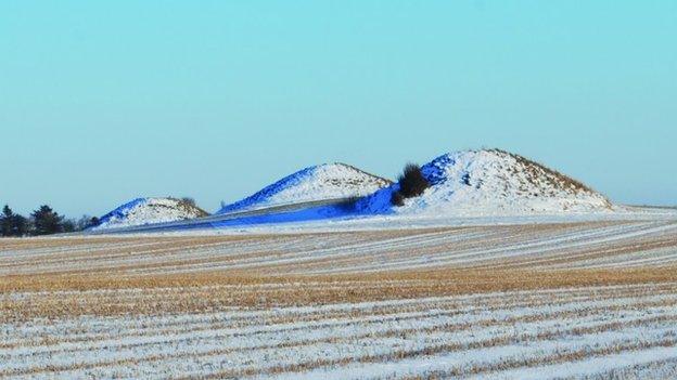 Burial mounds