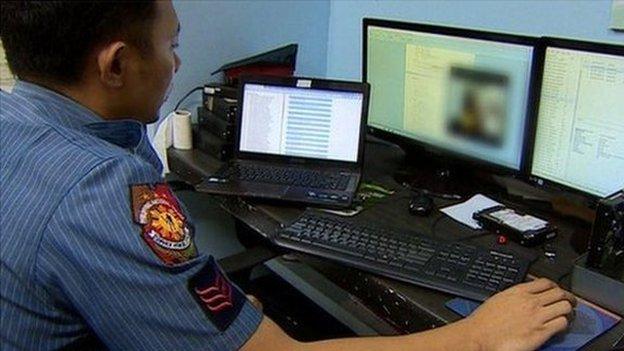 Police find sextortion material on hard drive