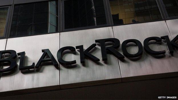 BlackRock sign