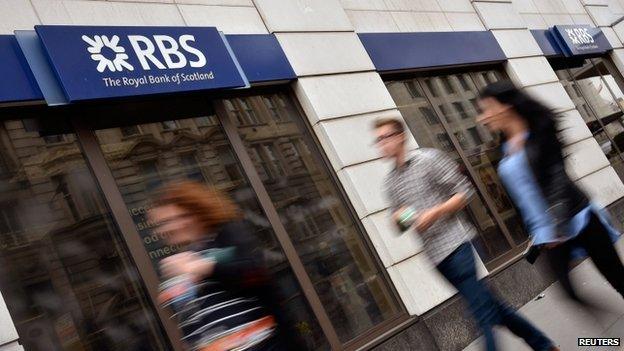 RBS branch in London