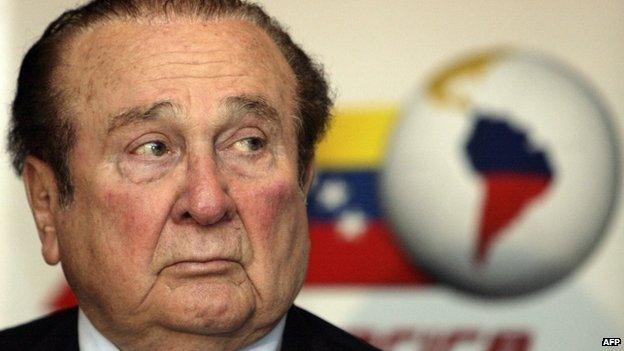 Nicolas Leoz, former president of Conmebol