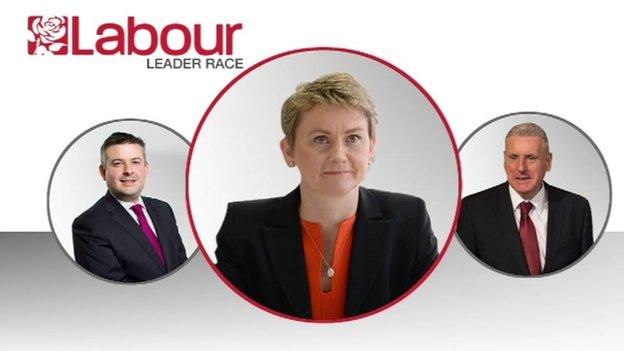 Yvette Cooper, Jon Ashworth and Vernon Coaker