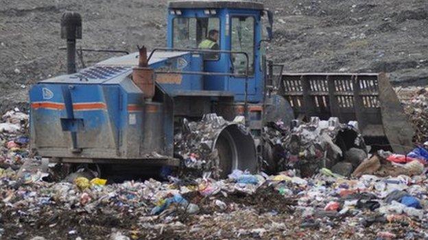 Landfill site, Dimmer, Castle Cary