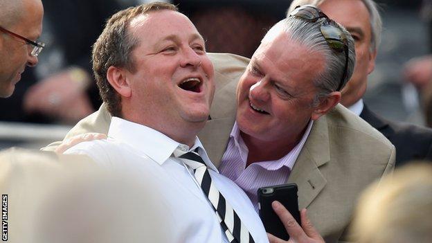 Sports Direct owner Mike Ashley