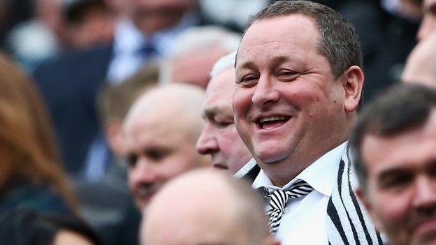 Sports Direct owner Mike Ashley