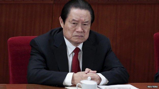 Zhou Yongkang in March 2012