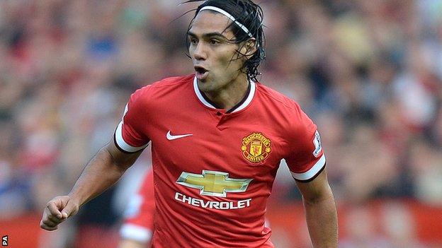 Radamel Falcao at Manchester United