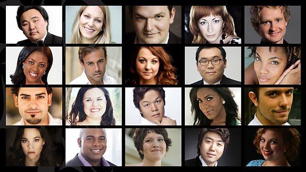 Pwy ddaw i'r brig o blith yr 20 fydd yn cystadlu yng nghystadleuaeth Canwr y Byd eleni?