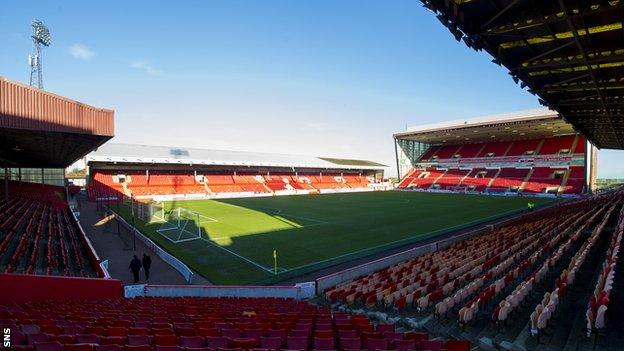 Pittodrie Stadium