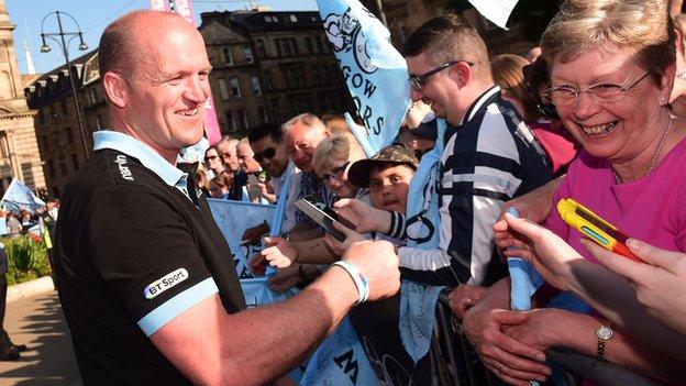 Gregor Townsend meets Glasgow Warriors fans