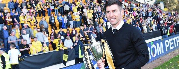 Livi escaped relegation and won the Petrofac Training cup under Mark Burchill