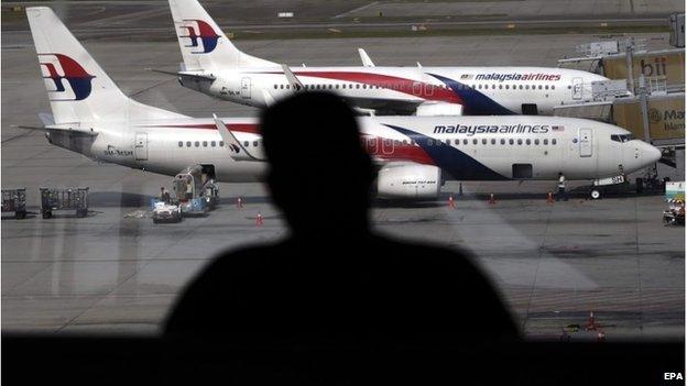 Malaysia Airlines plane at Kuala Lumpur airport (file image)