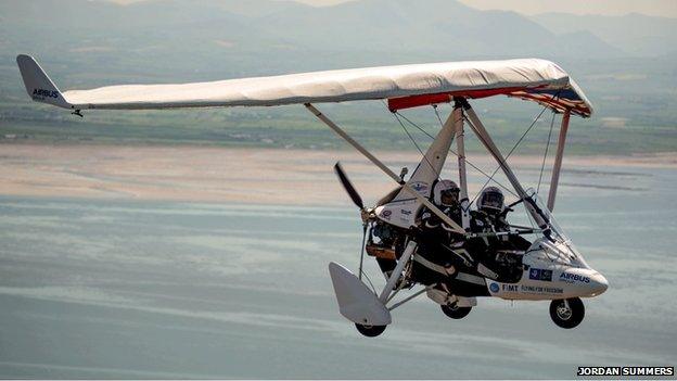 Flying for Freedom microlight