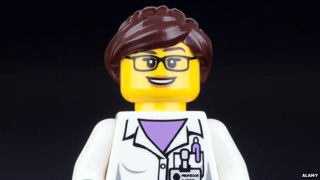 Lego professor character