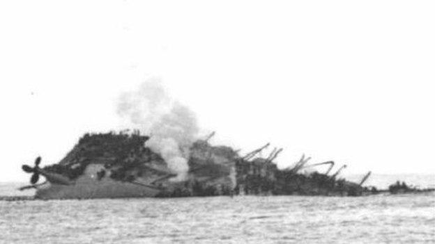 Lancastria sinking