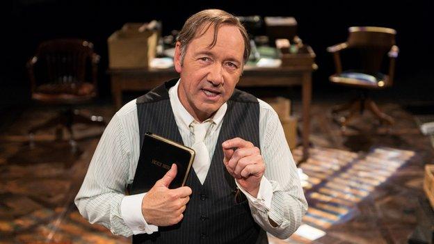 Kevin Spacey starring in Clarence Darrow at the Old Vic