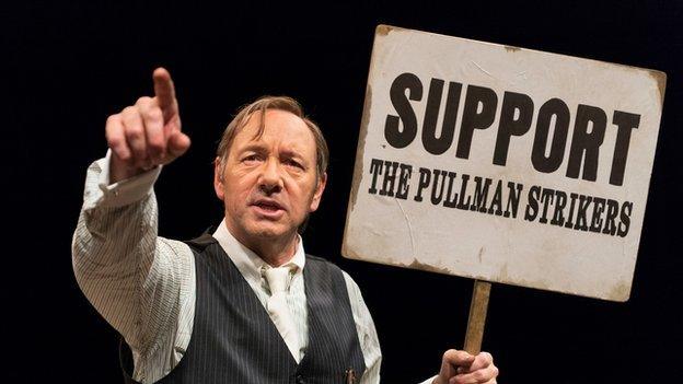 Kevin Spacey starring in Clarence Darrow at the Old Vic