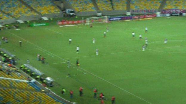 Football match in Brazil (May 2015)