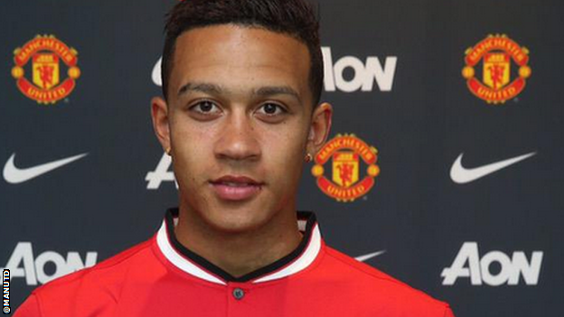 New Manchester United signing Memphis Depay