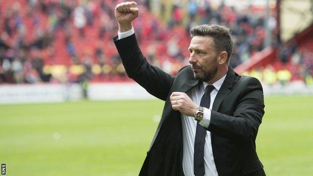 Aberdeen manager Derek McInnes