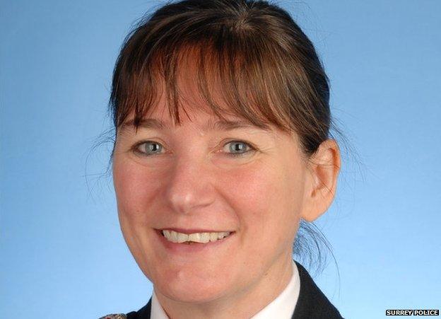 Surrey Police Chief Constable Lynne Owens