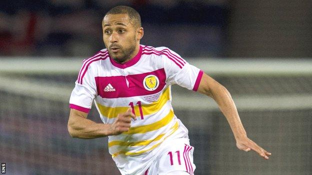 Scotland winger Ikechi Anya