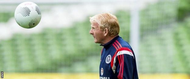 Scotland coach Gordon Strachan