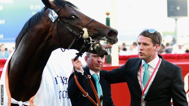 Michael Owen and Brown Panther