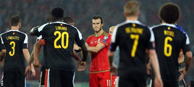 Gareth Bale scored his 17th goal for Wales in the win over Belgium