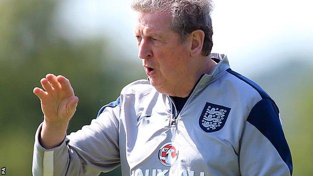 England manager Roy Hodgson